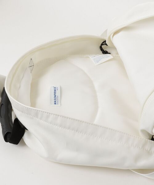「MASONPRINCE」 リュック FREE ホワイト メンズ_画像4