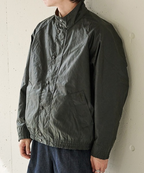 ブルゾン アウター 「Barbour」barbour blouson transport wax jacket メンズ レディースの画像