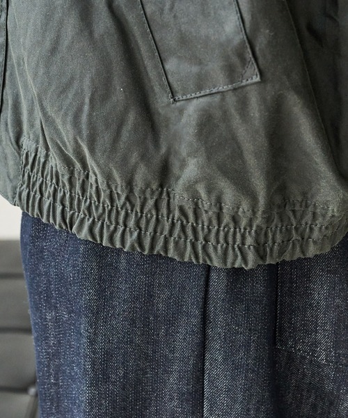 ブルゾン アウター 「Barbour」barbour blouson transport wax jacket メンズ レディースの画像