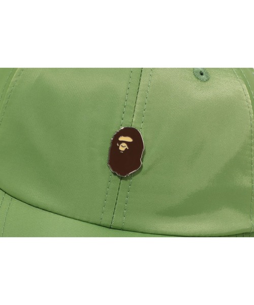 A BATHING APE（アベイシングエイプ） キャップ 帽子 ONE POINT PANEL