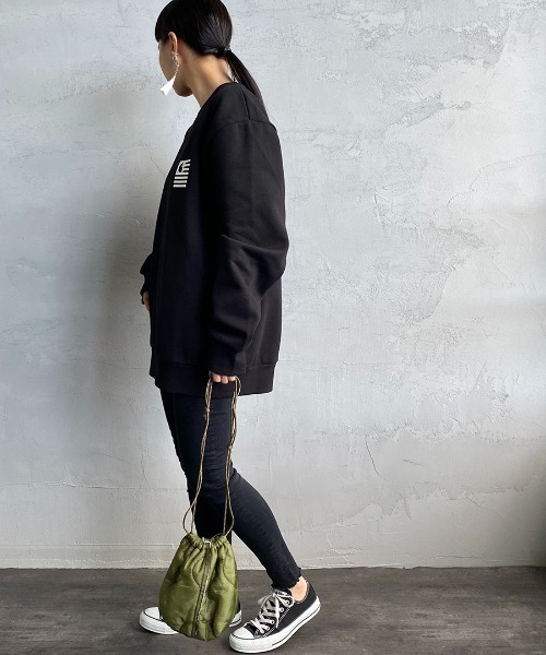 「Carhartt WIP」 スウェットカットソー M ネイビー レディース_画像6