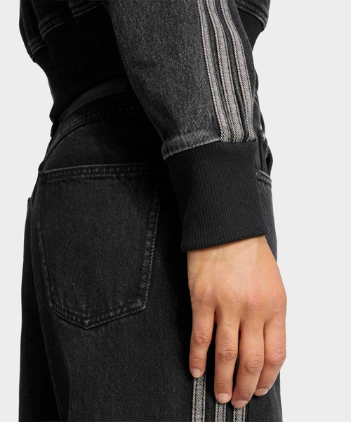 adidas（アディダス） デニムジャケット gジャン ファイヤーバード