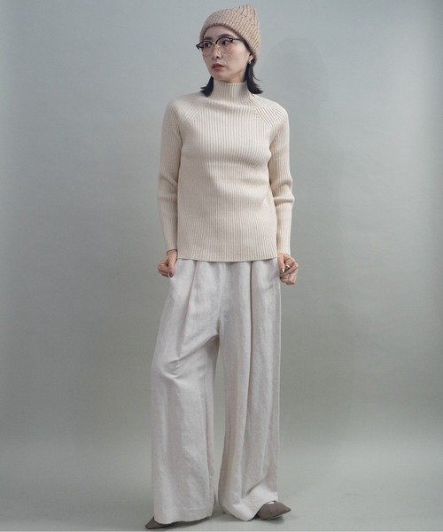 ニット セーター ラメリブニット レディース : ZOZOTOWN Yahoo!店