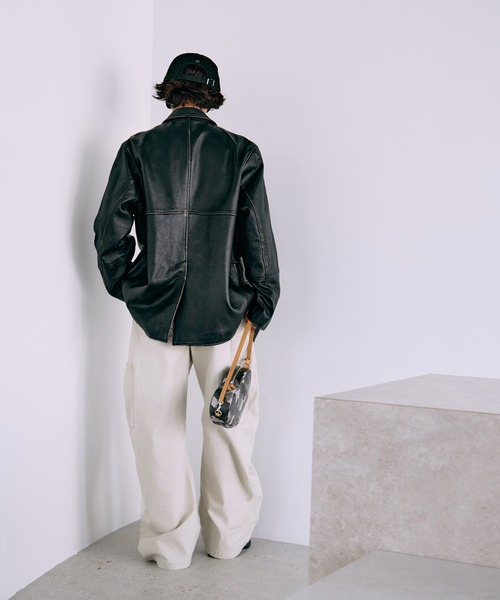 CONZ パンツ BASICKS×DUCK DOUBLE KNEE CURVED LEG PANTS レディース