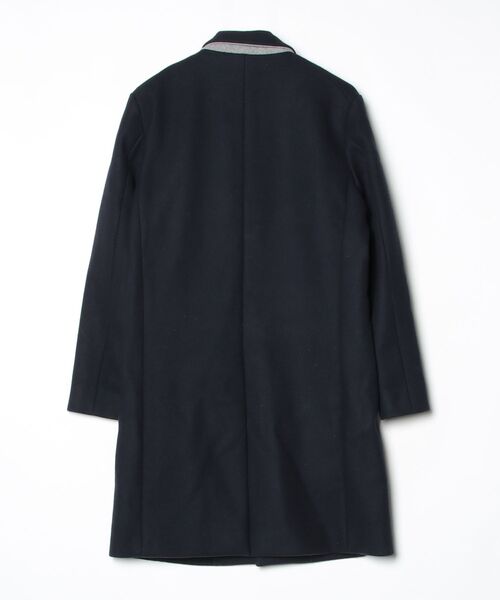 LIDNM チェスターコート 24AW BLACK/ M LIDnM（リドム） チェスターコート M ネイビー メンズ : ZOZOTOWN