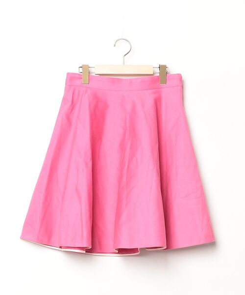 MIU MIU フラワープリント フレアスカート miu miu（ミュウミュウ） 総柄 フラミンゴ ショートフレア スカート