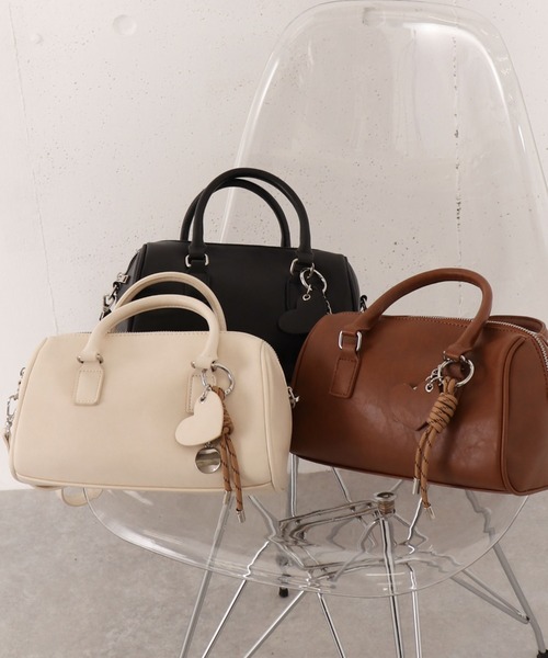 DOONEY&BOURKE ボストンバッグ ヴィンテージ チャーム付き archives（アルシーヴ） ボストンバッグ チャーム付きボストンバッグ