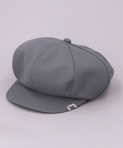 カシラ CA4LA HUMBERT グレー リボン ウールハット　キャスケット CA4LA（カシラ） 帽子 キャスケット MAMU レディース メンズ