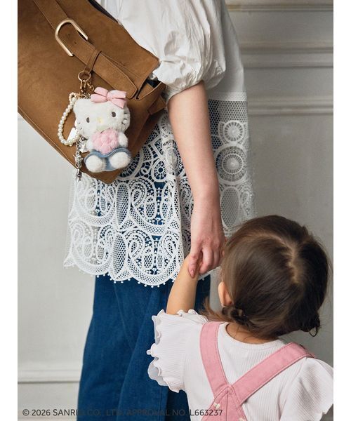 JAMIE KAY（ジェイミーケイ） キーケース 「HELLO KITTY」ファー