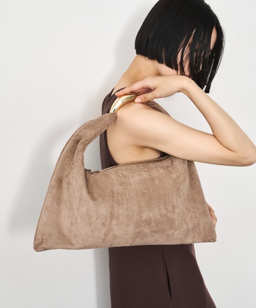 「LE VERNIS」 ハンドバッグ FREE ブラウン レディース_画像9