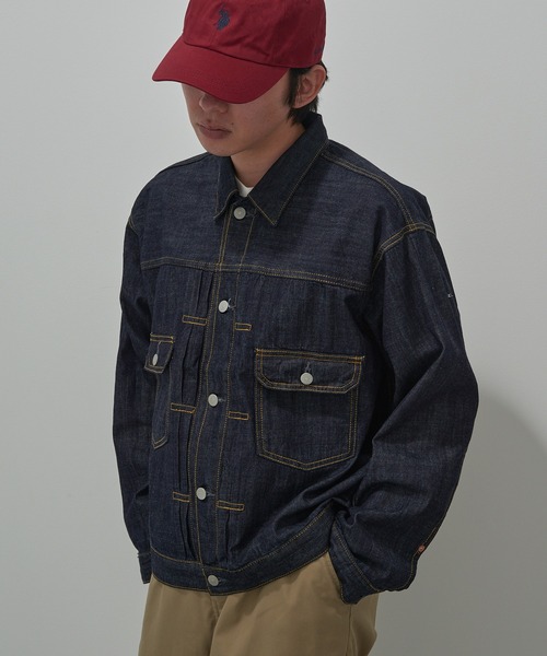 HOUSTON メンズGジャン、デニムジャケット｜コート、ジャケット