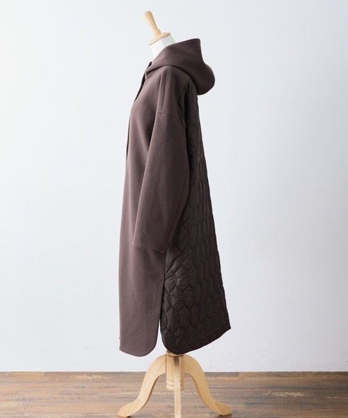 「RIRIYANO」 コート LARGE ブラウン レディース_画像3