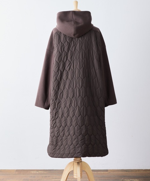 「RIRIYANO」 コート LARGE ブラウン レディース_画像4