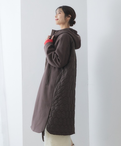 「RIRIYANO」 コート LARGE ブラウン レディース_画像8
