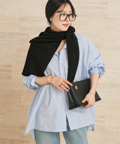 plage（プラージュ） ブラウス シャツ Typewrter Poncho シャツ