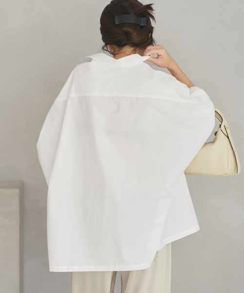 plage（プラージュ） ブラウス シャツ Typewrter Poncho シャツ