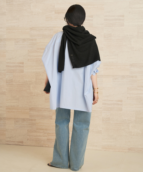 plage（プラージュ） ブラウス シャツ Typewrter Poncho シャツ