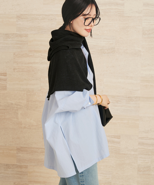 plage ponchoブラウス　プラージュ plage（プラージュ） ブラウス シャツ 「追加」OX Poncho シャツ