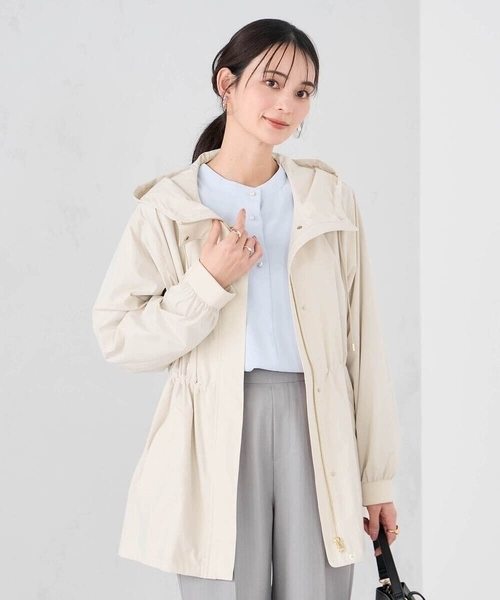 モッズコート コート 「雑誌InRed(宝島社)4月号掲載」微撥水マウンテンパーカー レディースの画像