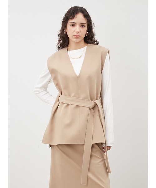 「Mila Owen」 セットアップ 0 ベージュ レディース_画像5