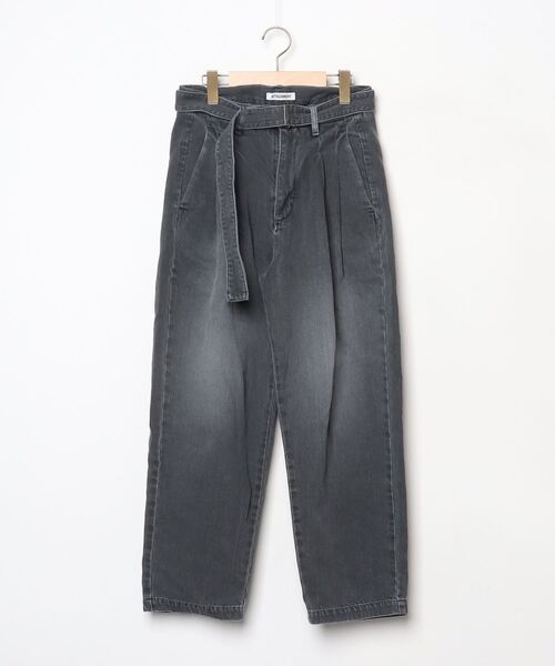 デニム/ジーンズ アタッチメント ATTACHMENT ダメージ加工デニムパンツ