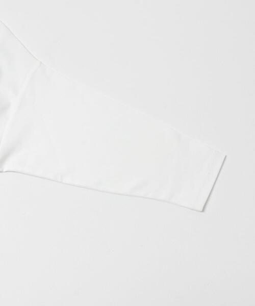 tシャツ コットンバックタック7分袖プルオーバー レディースの画像