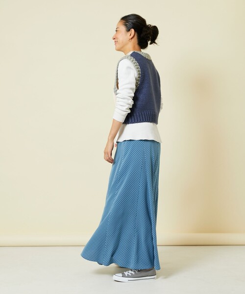 「Freada」 ニットベスト ONE SIZE ナチュラル レディース_画像5