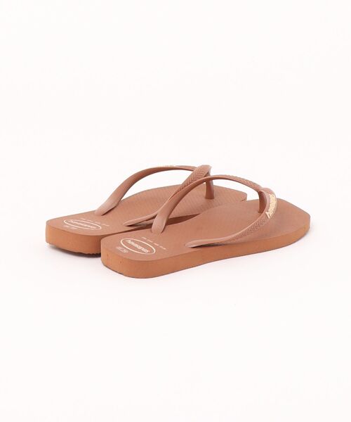 havaianas（ハワイアナス） サンダル SLIM SQUARE LOGO POP UP