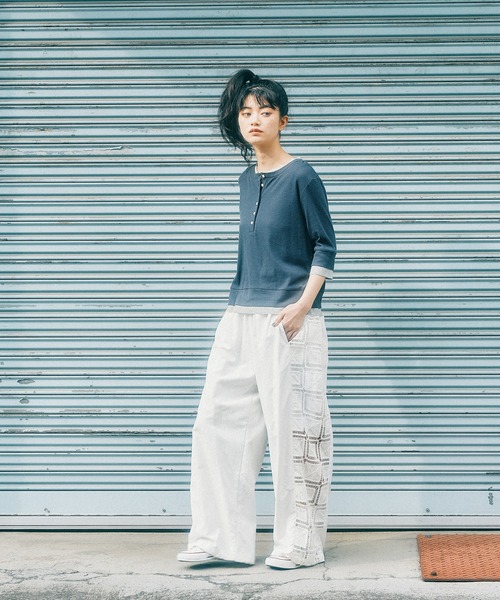 niko and…（ニコアンド） パンツ 「MODE NORM CORE」 ナイロンオックス