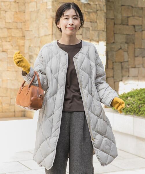 「URBAN RESEARCH DOORS」 ノーカラージャケット MEDIUM グレー系その他 レディースの画像