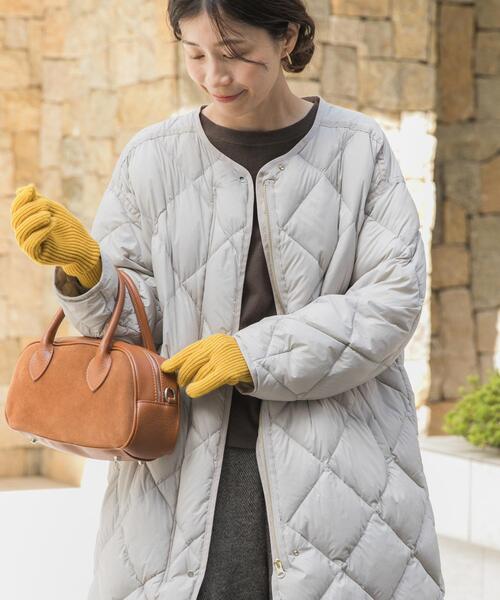 「URBAN RESEARCH DOORS」 ノーカラージャケット MEDIUM グレー系その他 レディースの画像