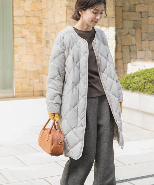「URBAN RESEARCH DOORS」 ノーカラージャケット MEDIUM グレー系その他 レディースの画像
