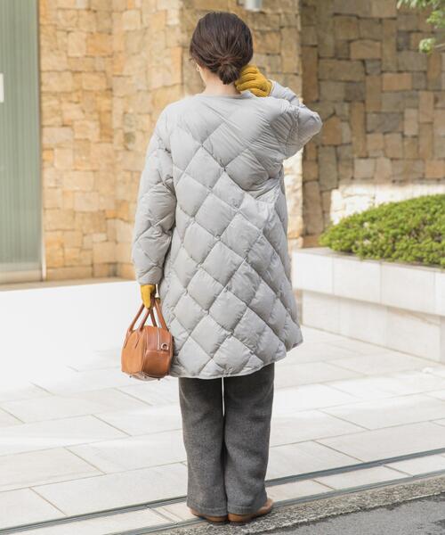 「URBAN RESEARCH DOORS」 ノーカラージャケット MEDIUM グレー系その他 レディースの画像