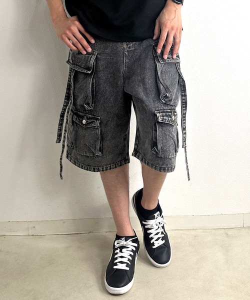 「ARCADE」 カーゴパンツ X-LARGE ブルー メンズ_画像3