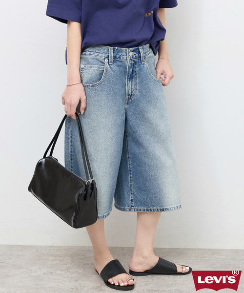 ハーフパンツ パンツ 「LEVI'S/リーバイス」SUPER BAGGY JORT：デニム キッズ 子供服の画像