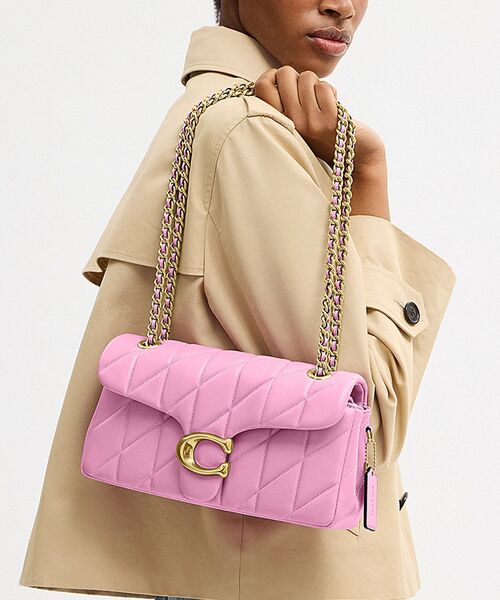 極美品　COACH　コーチ　2way ショルダーバッグ　フィールド　キルティング COACH（コーチ） ショルダーバッグ バッグ タビー ショルダー バッグ