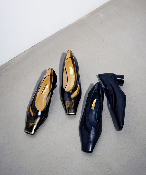 「GRISE」 パンプス 22.5cm ブラック レディース_画像2
