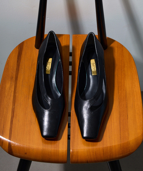 「GRISE」 パンプス 22.5cm ブラック レディース_画像3