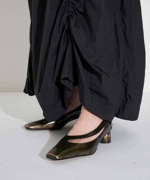 「GRISE」 パンプス 22.5cm ブラック レディース_画像9