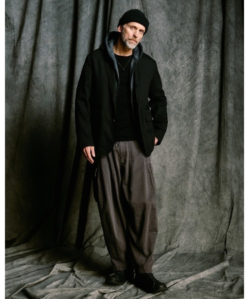 カーゴパンツ sulfur dyed light easy cargo メンズの画像