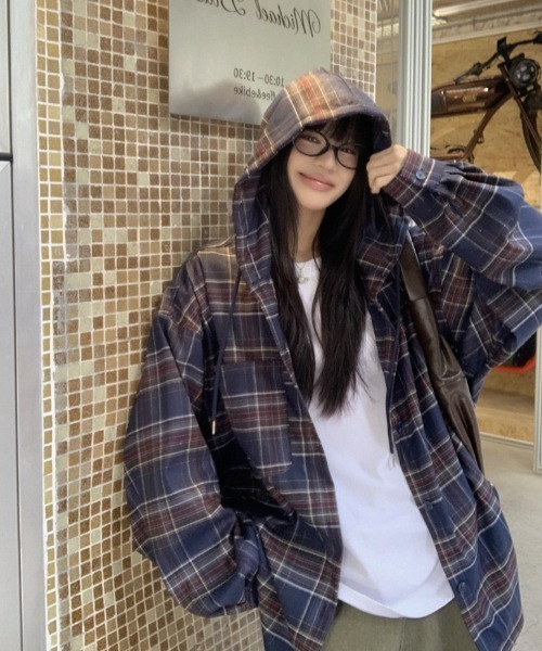 「LADY LIKE」 長袖シャツ M ブルー レディース_画像9