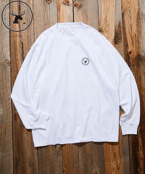 「Jonas Claesson」 長袖Tシャツ MEDIUM ライトグレー メンズ_画像5