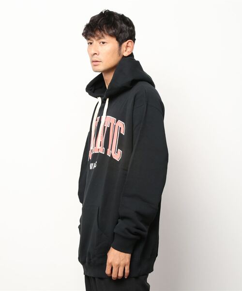 「ALDIES」 プルオーバーパーカー MEDIUM ネイビー メンズ_画像2