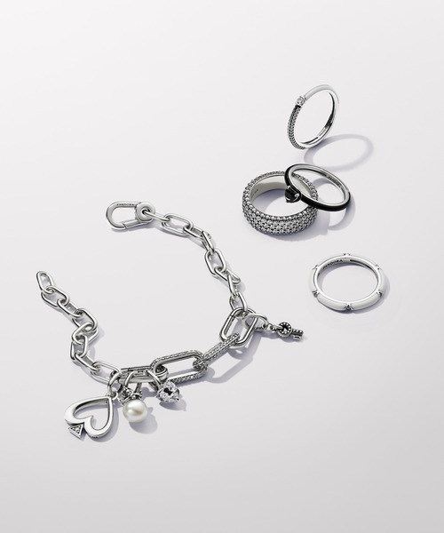 「Pandora」 リング 60 シルバー レディース_画像5