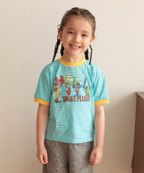 Ocean&Ground（オーシャンアンドグラウンド） tシャツ HEY! リンガーT