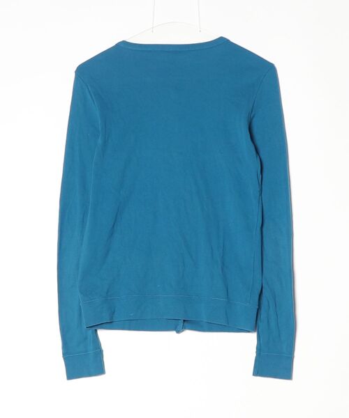 「PETIT BATEAU」 カーディガン L ブルー レディース_画像2