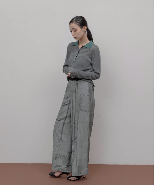 「Eimee Law」 パンツ M ダークインディゴブルー レディース_画像4
