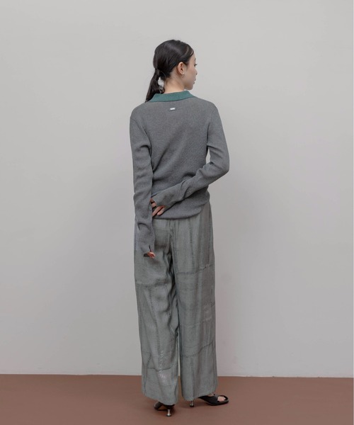 「Eimee Law」 パンツ M ダークインディゴブルー レディース_画像5