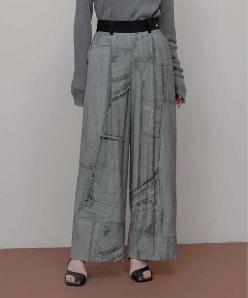 「Eimee Law」 パンツ M ダークインディゴブルー レディース_画像6