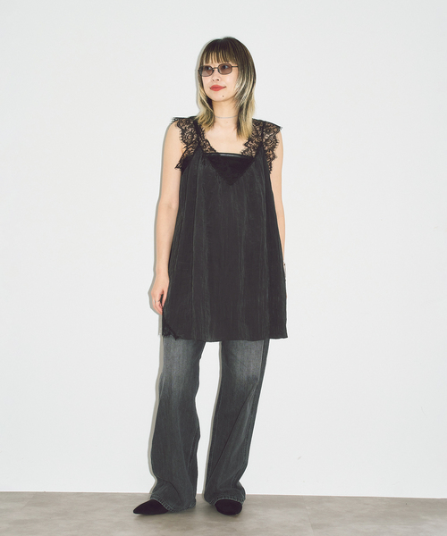 CITYSHOP（シティショップ） ブラウス シャツ LACE TANK ブラウス